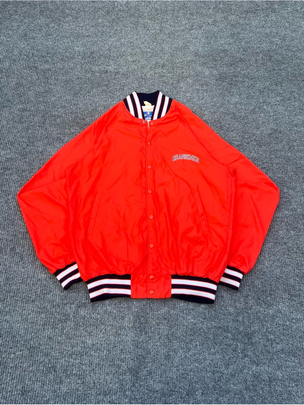 Vintage 80s Syracuse Orangemen Jacket